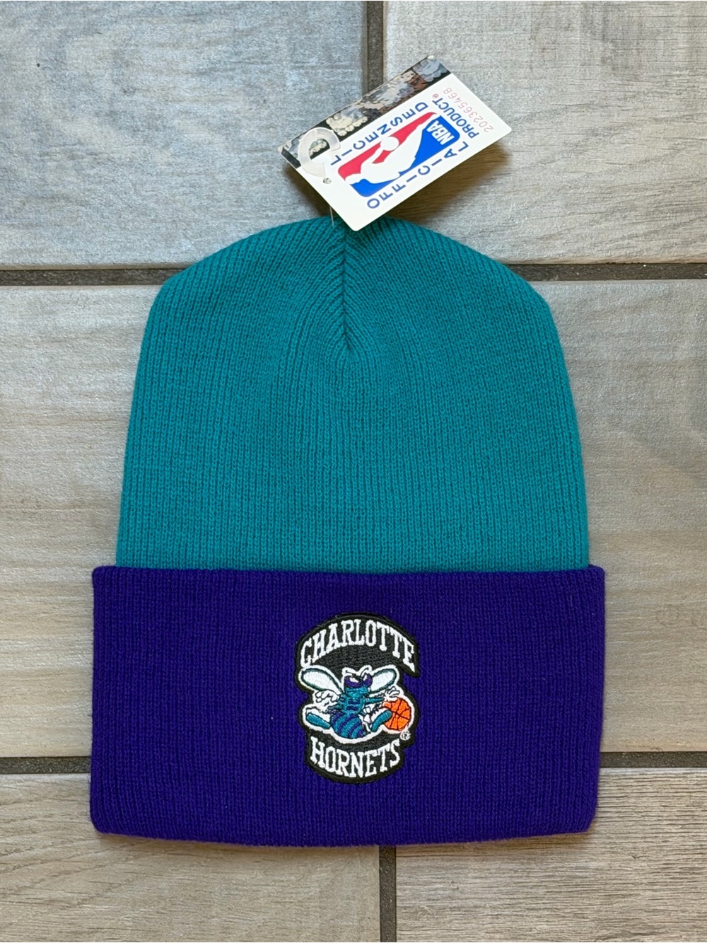 Vintage Charlotte Hornets Beanie